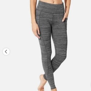 Athleta High Rise Spacedye Chaturanga to Town Tight Size Medium Grey Leggings